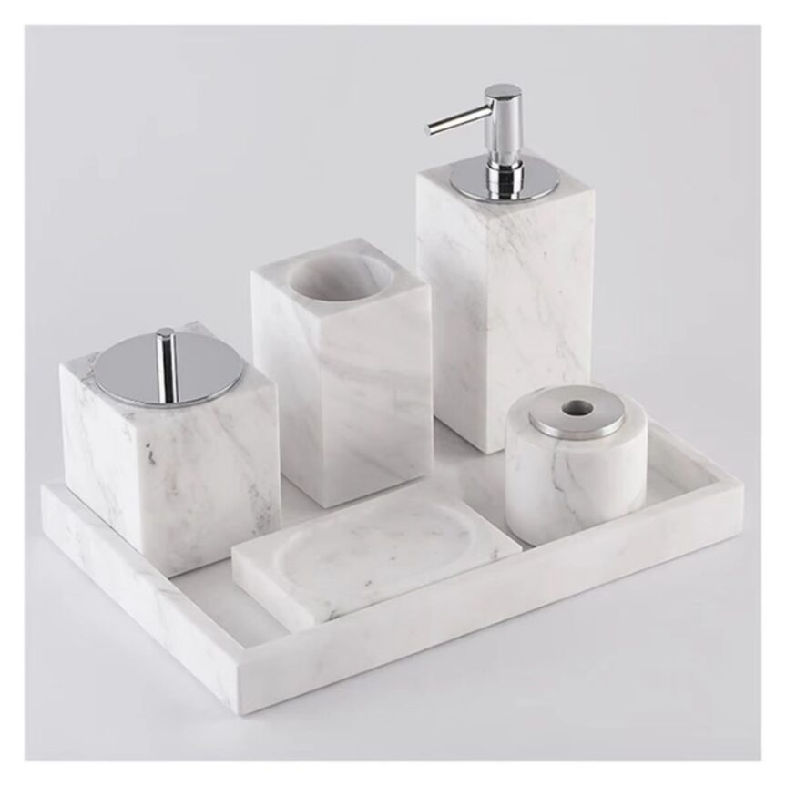 Resin Bath Salt Box-Resine hotel amenity facilities suit - Image 2