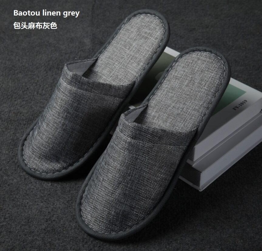 Thickness wrap-around linen Slippers - Image 2