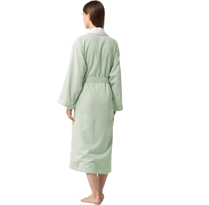 Polyester microfiber double-sided velvet Bathrobe - Image 6